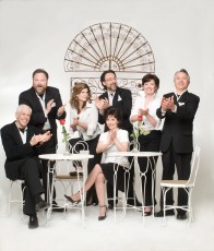 Ensemble Vivant Photo for Fête française CD, Opening Day Entertainment Group.  From Left to Right: Dave Young, bass; Jonathan Craig, viola; Erica Beston, violin; Catherine Wilson, piano/artistic director; Norman Hathaway, violin; Sharon Prater, cello; Philip Seguin, trumpet. Photo by Denise Grant, 2008
